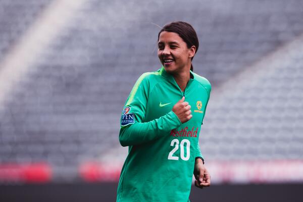 Friendships on hold for Sam Kerr during USA clash 