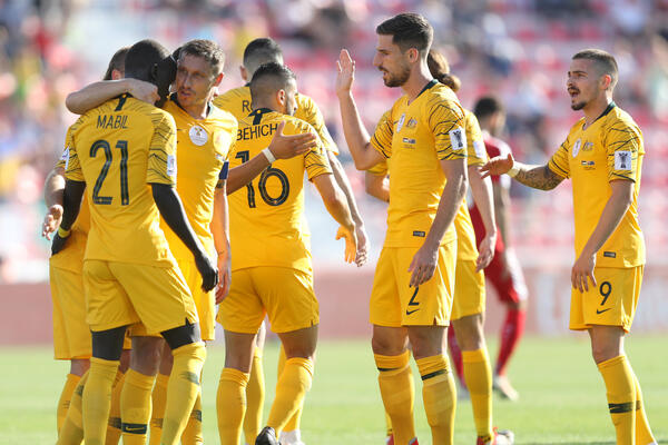 Socceroos celebrate