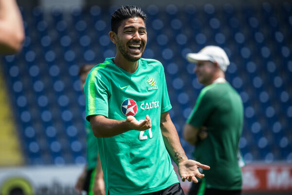 Massimo Luongo was all smiles.