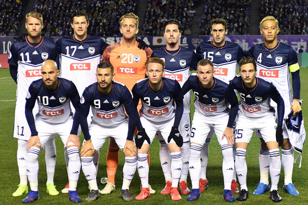 Melbourne Victory starting XI in Hiroshima