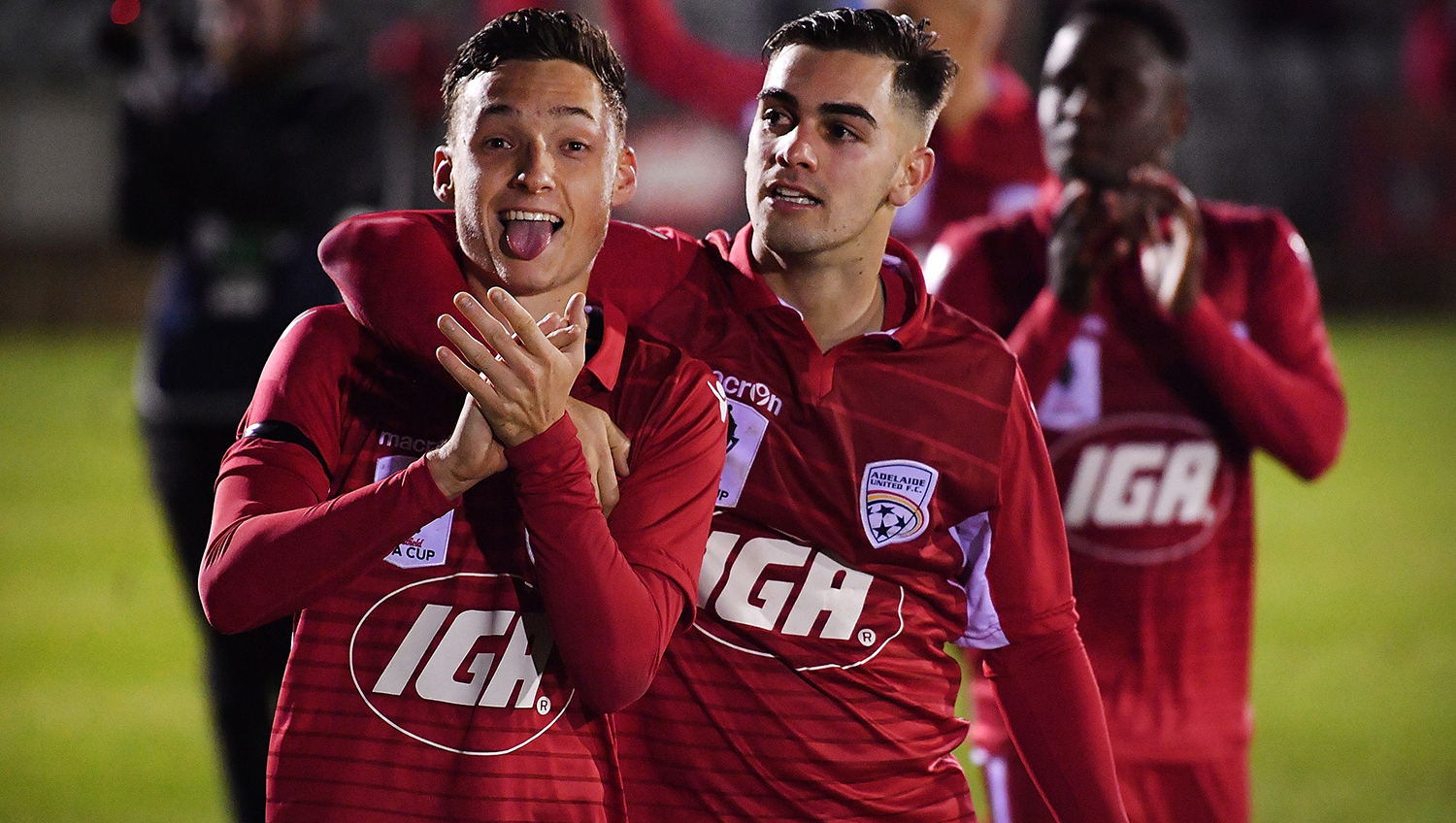 Jordan O'Doherty scored from a free-kick to give the Reds a 2-1 win in their friendly with Melbourne City in Melbourne on Tuesday.